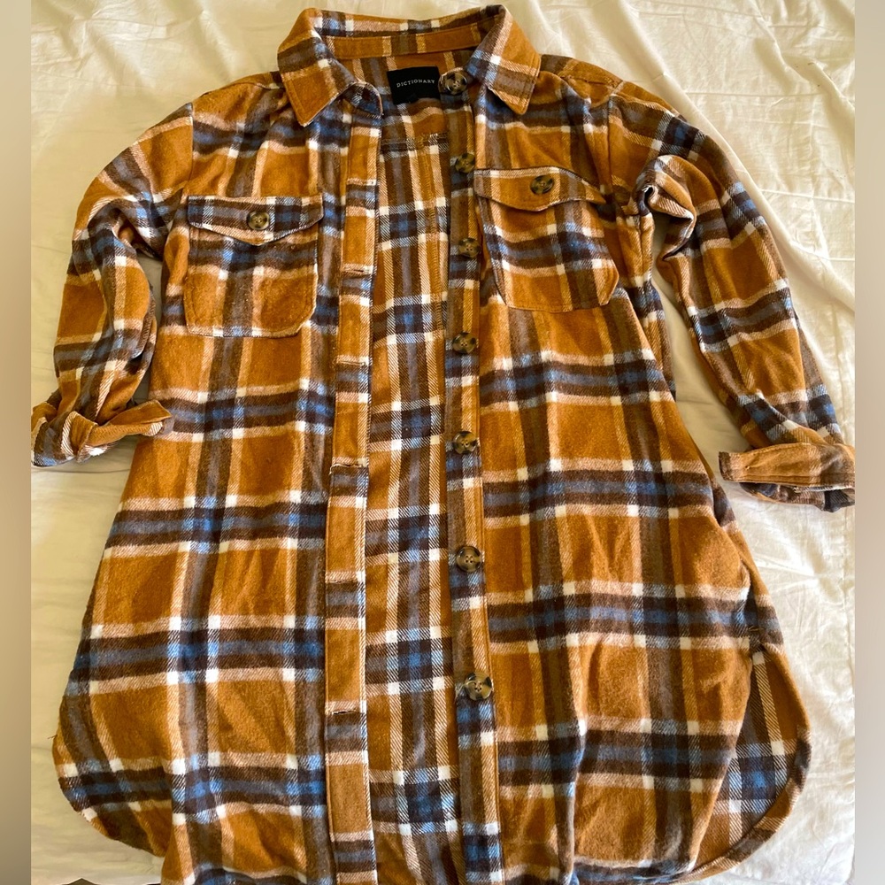 Oversized flannel